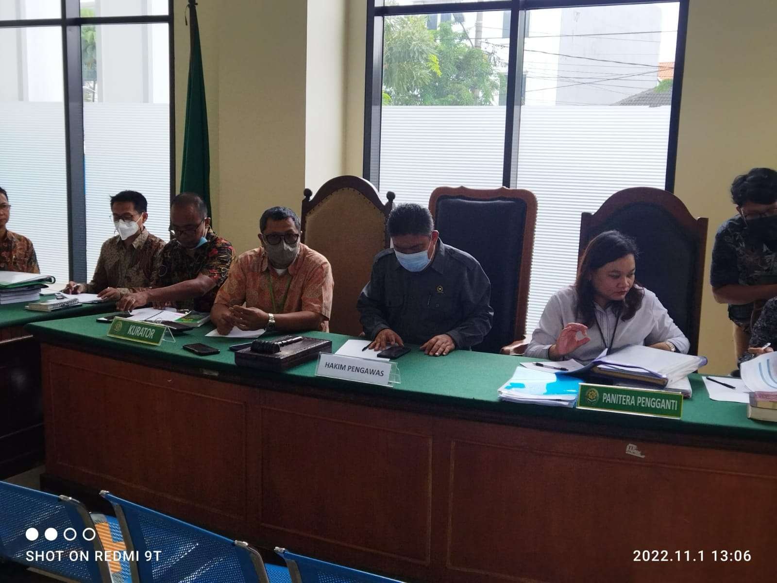 PT Meratus Line rutin melaporkan kinerja keuangan kepada hakim pengawas sebagai bukti bahwa mereka memiliki itikad baik dalam menyelesaikan piutang dengan kreditur. (Foto: dok. PT Meratus Line)