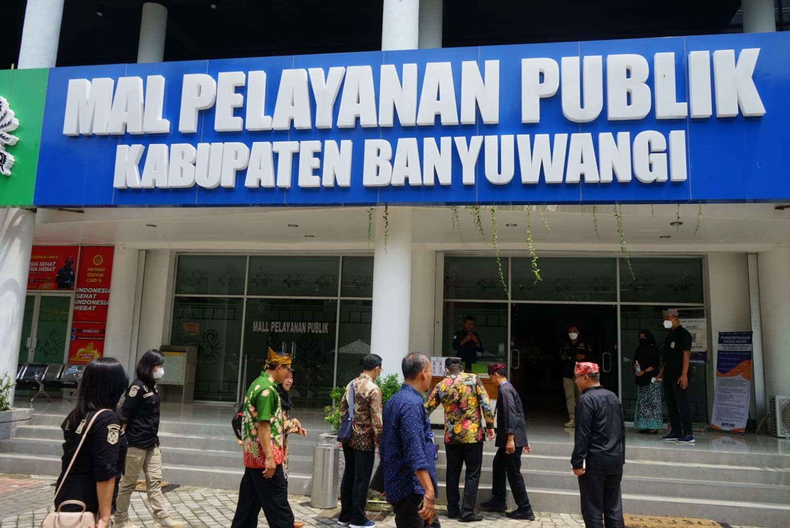 Rombongan Bupati Blora Arief Rohman mengunjungi MPP Banyuwangi (foto: Humas Pemkab Blora)