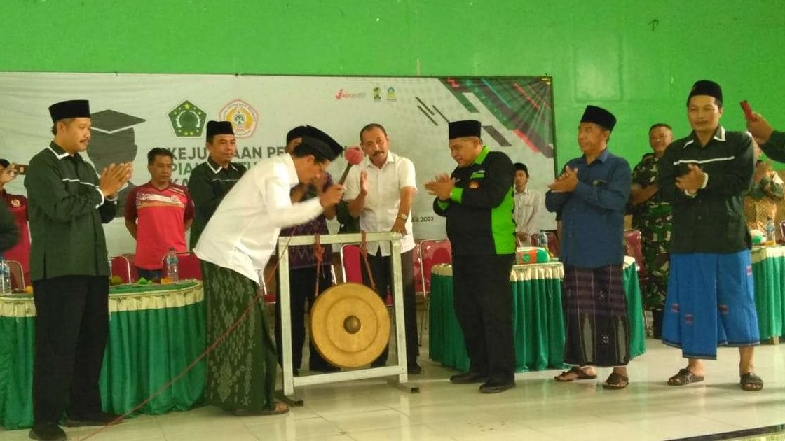 Kejuaraan Pencak Silat Piala Ketua PC Ikatan Sarjana Nahdlatul Ulama (ISNU) Kabupaten Kediri, yang berlangsung mulai 18-20 November 2022 di Gedung Serba Guna NU Kecamatan Gurah Kediri. (Foto: imam kusnin)