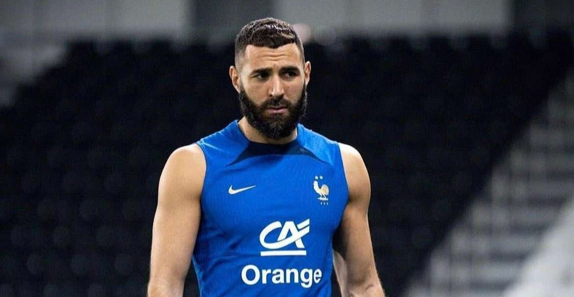 Karim Benzema harus absen di Piala Dunia Qatar 2022.