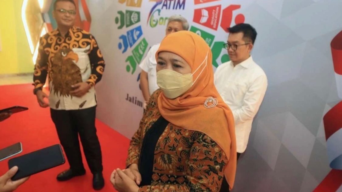 Gubernur Jatim, Khofifah Indar Parawansa. (Foto: Fariz Yarbo/Ngopibareng.id)