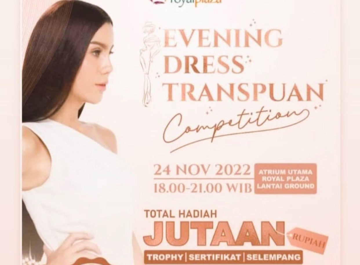 Poster Transpuan Competition di Royal Plaza yang dibatalkan. (Foto: dok. @sh4d0wbl4ckz)