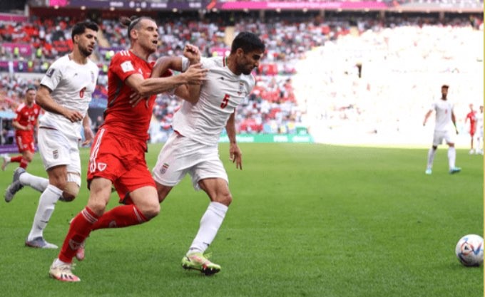 Jalannya laga babak pertama Wales vs Iran di ajang Piala Dunia Qatar 2022 (Foto: Fifa.com)