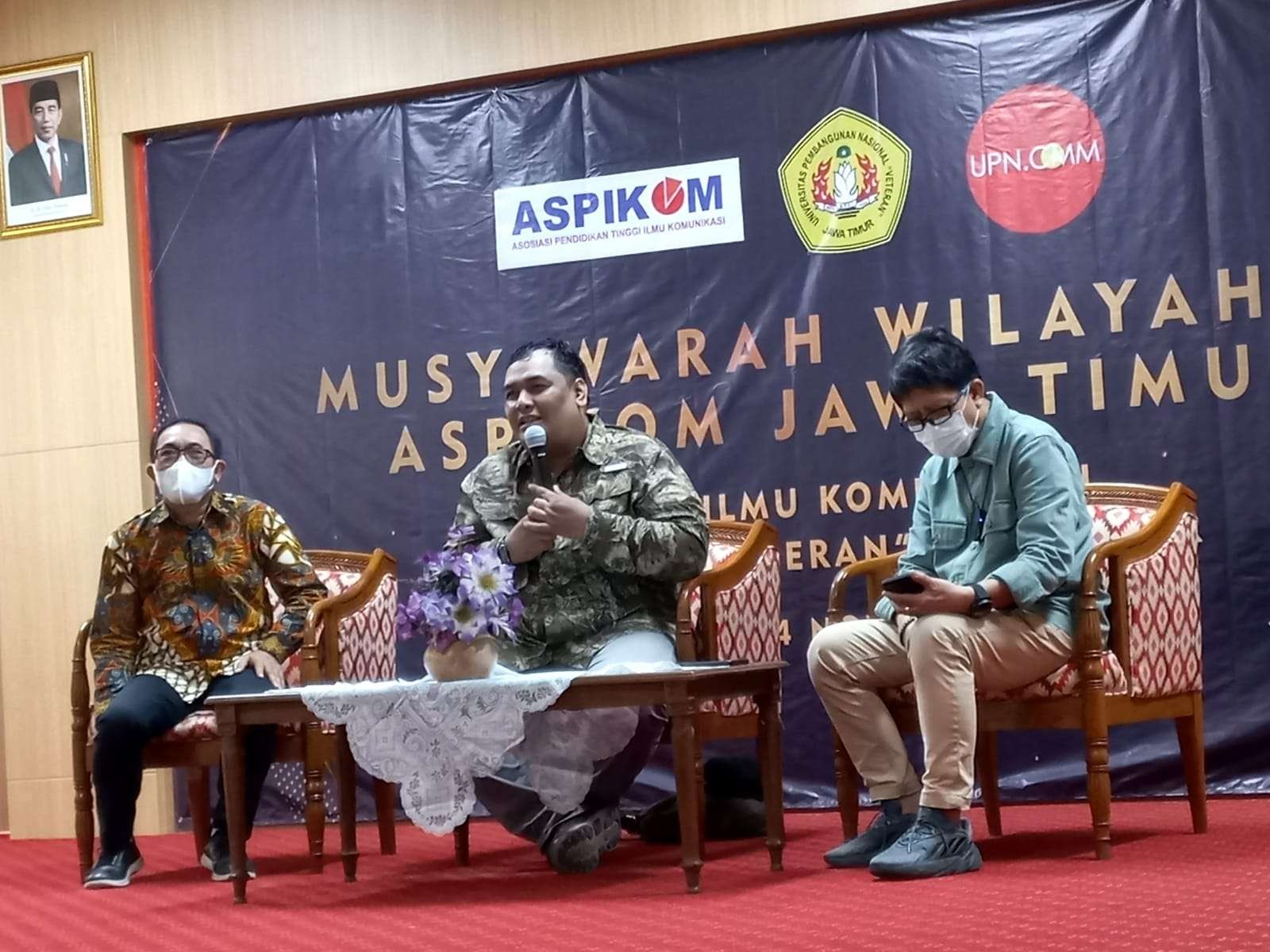 Muswil ASPIKOM Jatim berlangsung dalam suasana kekeluargaan. (Foto: dok. ASPIKOM)