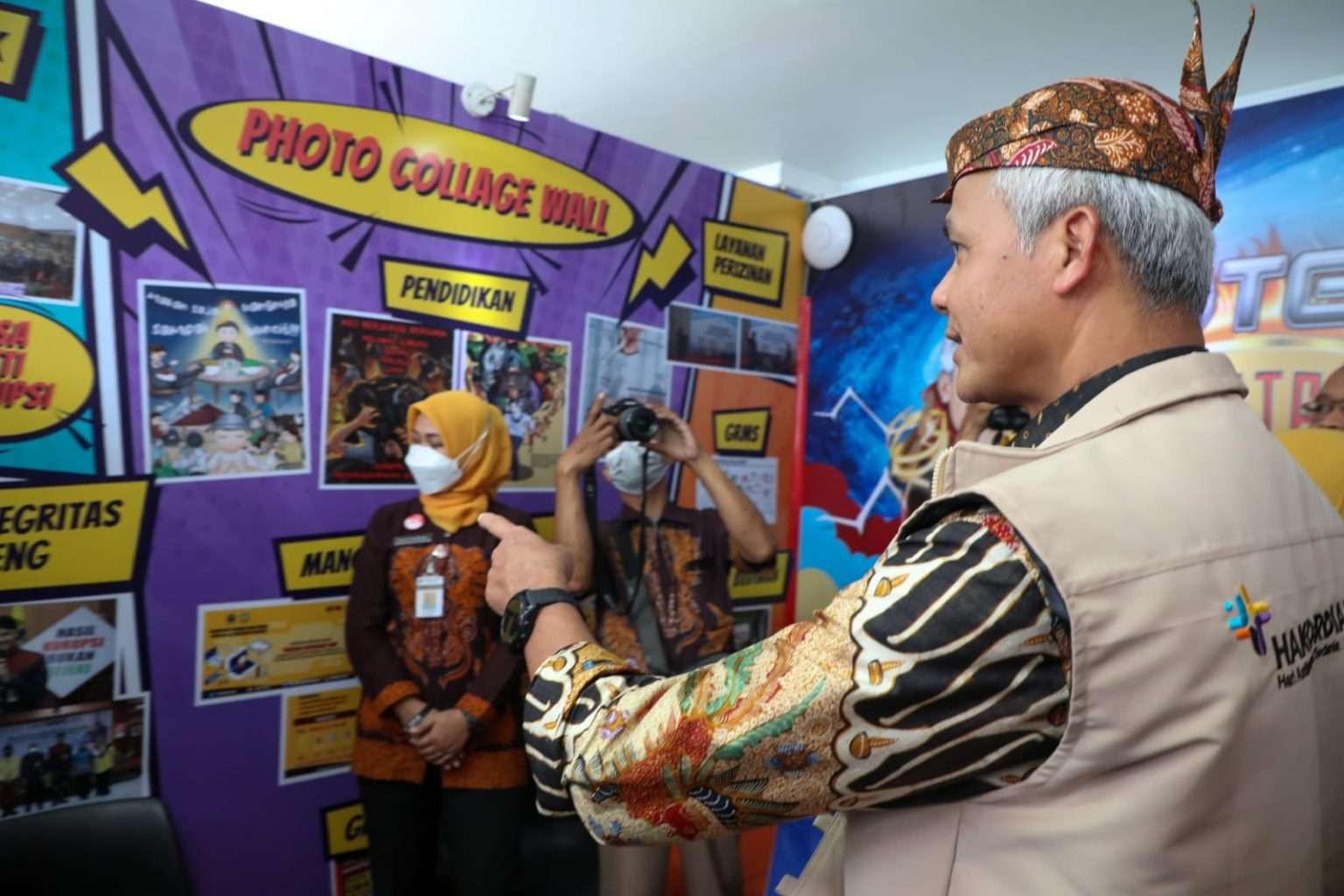 Gubernur Jawa Tengah Ganjar Pranowo menyebut, pendidikan anti korupsi di sekolah menjadi salah satu upaya pemberantasan sejak dini. (Foto: Dok Jateng)