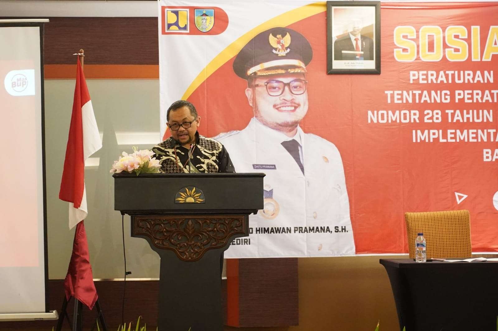 Pemerintah Kabupaten (Pemkab) Kediri mulai menerapkan pelayanan Persetujuan Bangunan Gedung (PBG). Membuka Klinik PBG kepada masyarakat.(Foto: Kominfo Kabupaten Kediri)