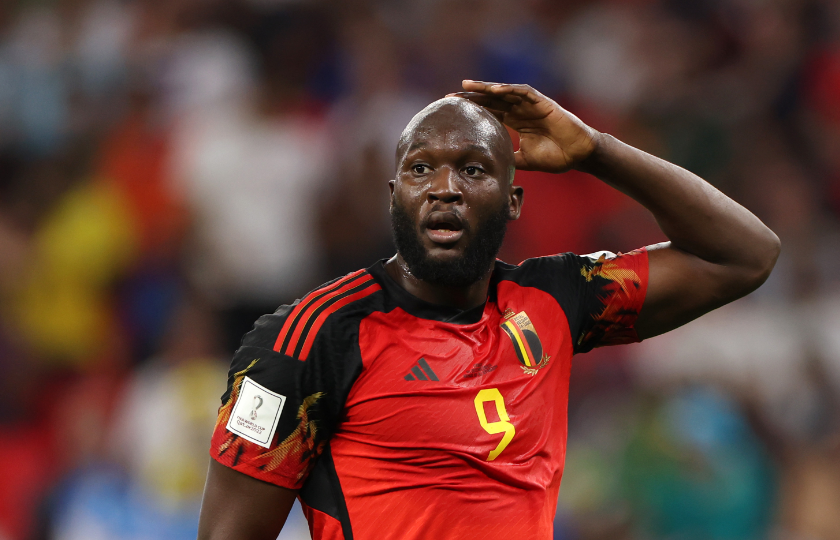 Ekspresi kekecewaan Romelu Lukaku gagal cetak gol untuk Timnas Belgia vs Kroasia. Skor 0-0. (Foto: Twitter)