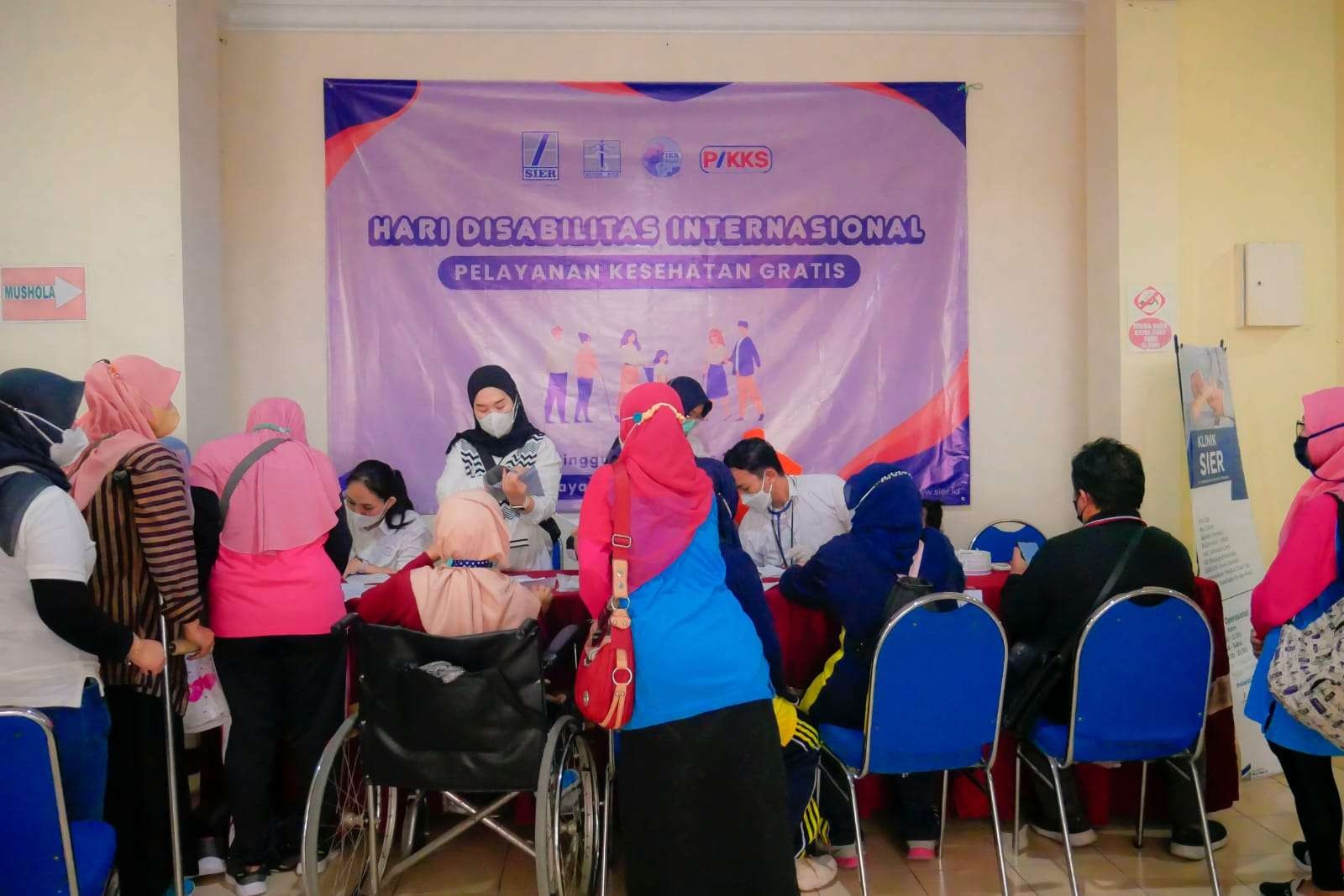 PT SIER turut membuka layanan kesehatan gratis dalam peringatan Hari Disabilitas Internasional. (Foto: SIER)