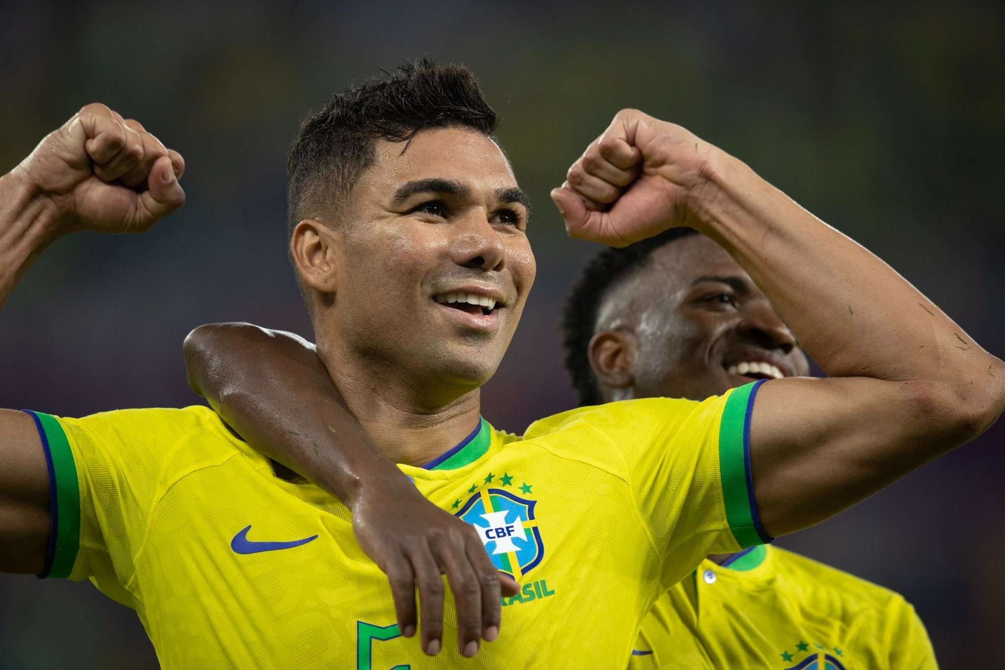 Casemiro akan menjaga keseimbang Timnas Brasil pada laga kontra Korsel di babak 16 besar Piala Dunia 2022. (Foto: Twitter/@CBF_Futbol)