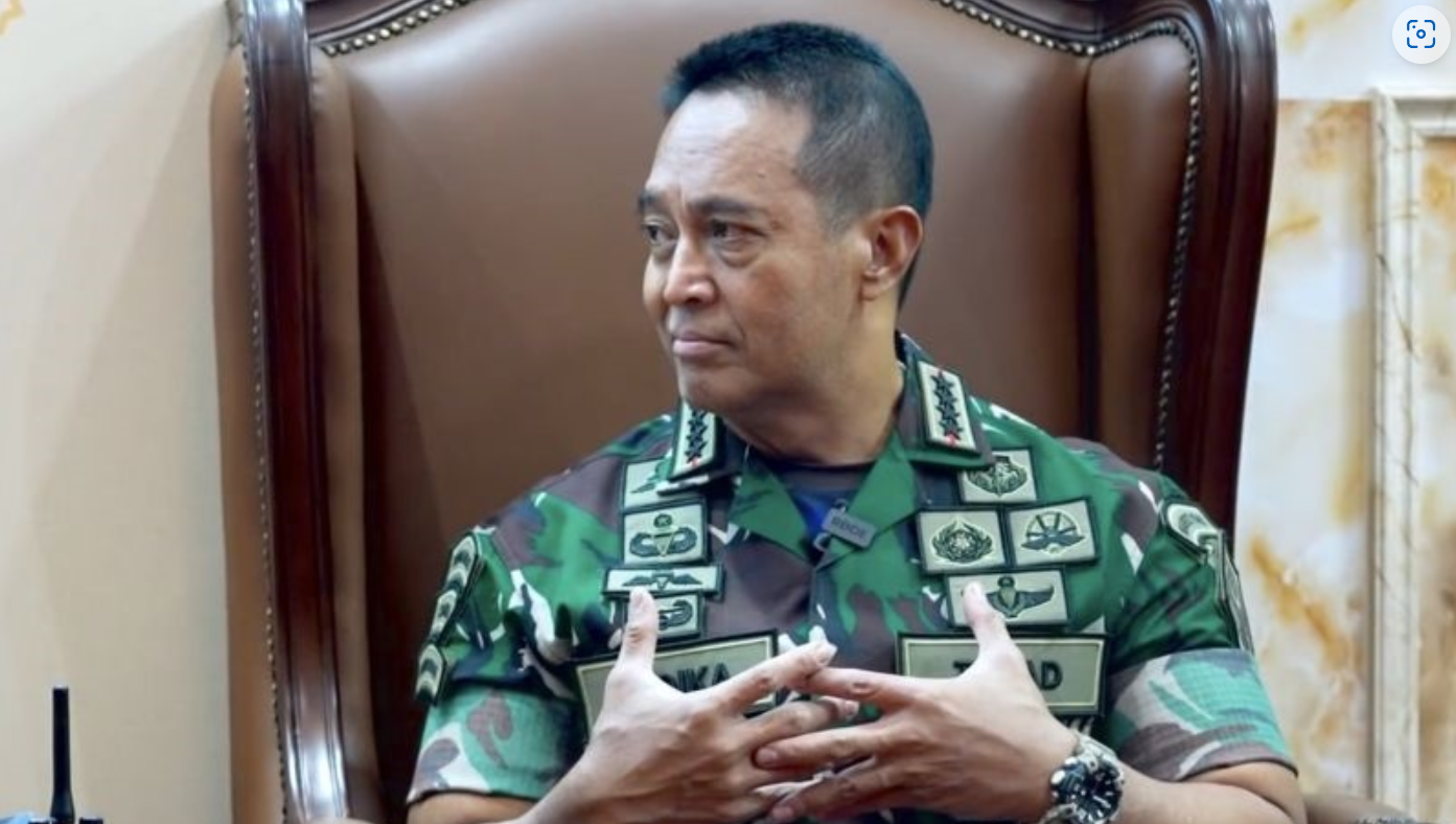 Anggota DPR RI menyetujui pemberhentian dengan hormat Jenderal Andika Perkasa. Sebagai gantinya Yudo Margono disiapkan menduduki jabatan Andika. (Foto: detik)