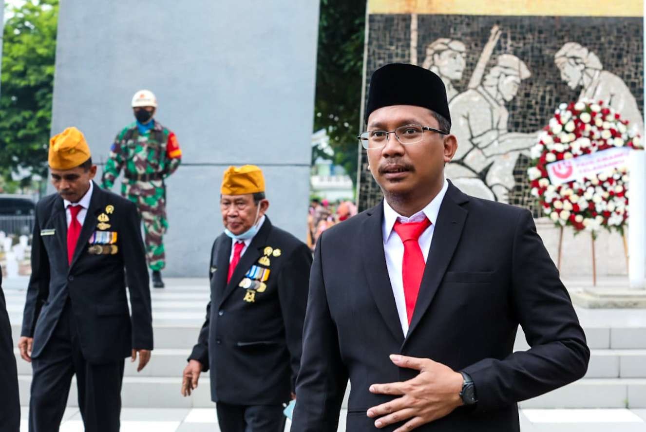 Bupati Sidoarjo Ahmad Muhdlor Ali (Foto: Aini/Ngopibareng.id)