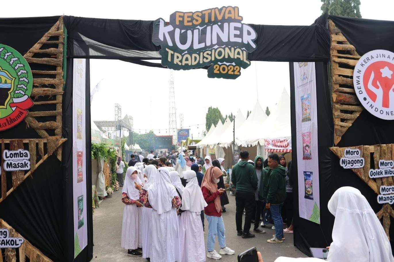 Festival Kuliner Tradisional Blora tahun 2022. (Foto: Humas Pemkab Blora)