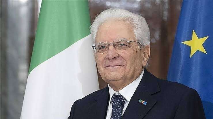 Presiden Italia Sergio Mattarella COVID-19. (Foto: Anadolu Agency)