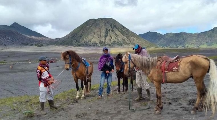 Kawasan Kaldera Bromo Tengger Semeru yang akan ditutup bagi kendaraan bermotor saat Wulan Kapitu (Foto: Ikhsan Mahmudi/Ngopibareng.id)