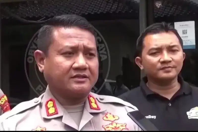 Kapolres Blitar AKBP Argo Wiyono saat konferensi pers, Sabtu, 17 Desember 2022. (Foto: Dokumentasi Polres Blitar)