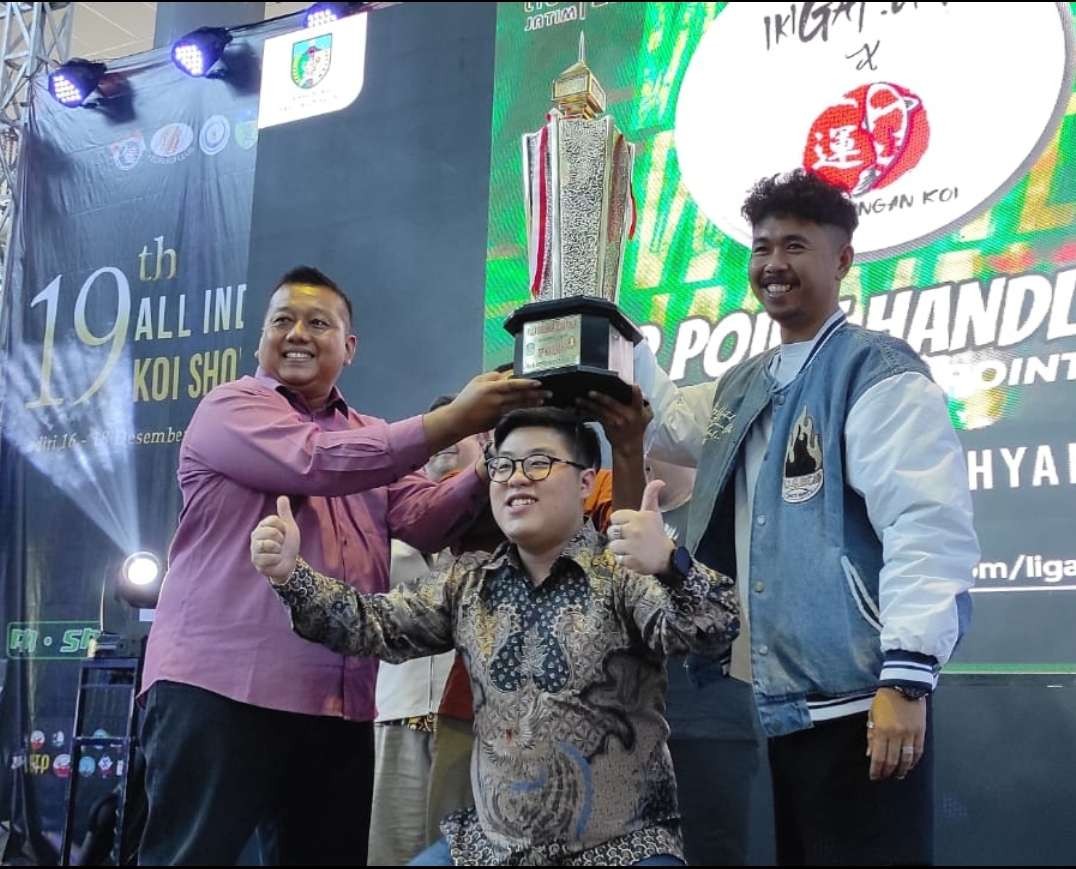 Kementerian hingga Bupati Apresiasi Acara 19th All Indonesia Koi Show  di Kediri  (Fendi Lesmana /Ngopibareng.id)