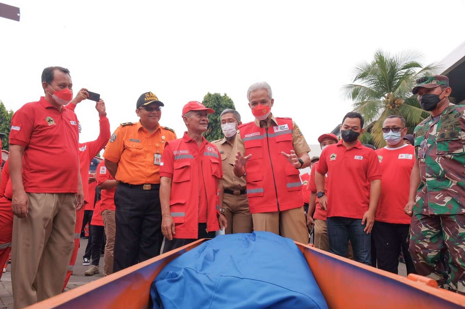 Ganjar minta konflik internal di Kraton Surakarta diselesaikan dengan baik dan kekeluargaan. (Foto; Dokumentasi Jateng)