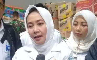 Kepala BMKG Dwikorita Karnawati bicara soal badai dahsyat ( foto: arsip BMKG )