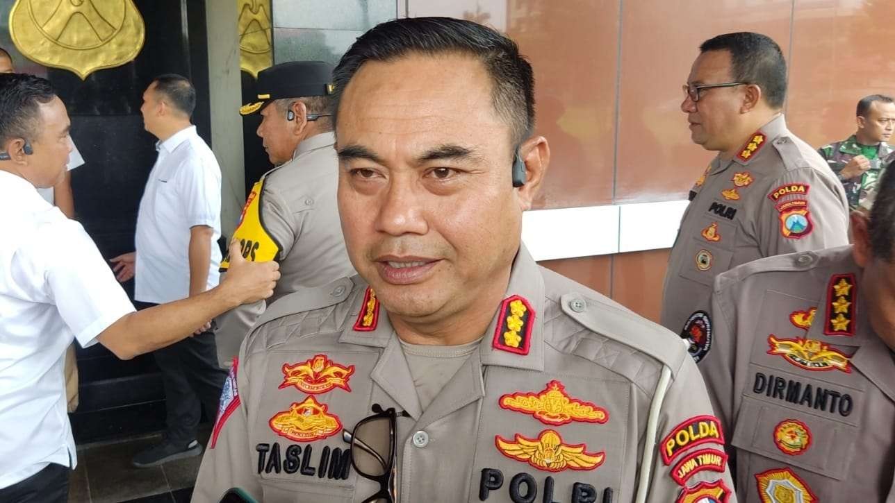 Dirlantas Polda Jatim, Kombes Pol M Taslim Chairuddin. (Foto: Fariz Yarbo/Ngopibareng.id)