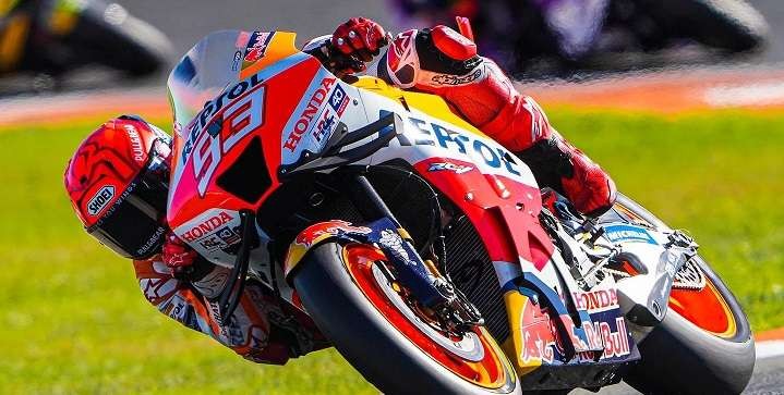 Pembalap Repsol Honda Marc Marquez. (Foto: Twitter/@marcmarquez93)