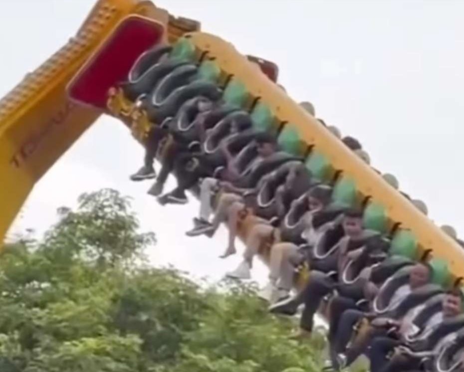 Wahana Tornado Dufan yang viral adalah video lawas yang dipublikasikan ulang oleh netizen. (Foto: Instagram)