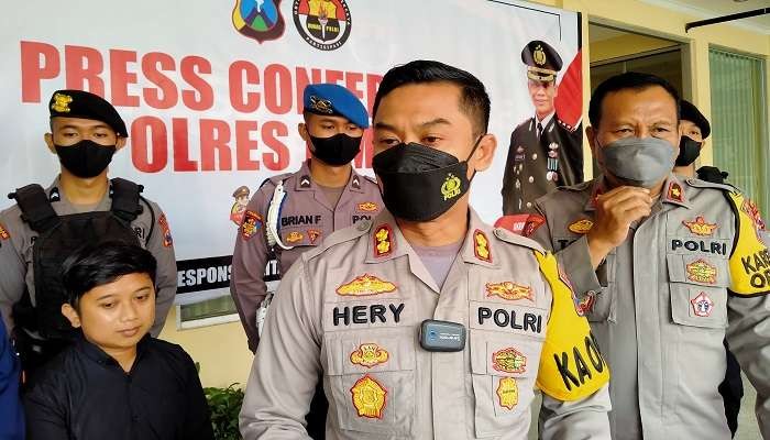 Kapolres Jember AKBP Hery Purnomo akan melakukan PTDH terhadap anggota yang terjerat kasus narkoba. (Foto: Rusdi/Ngopibareng.id)