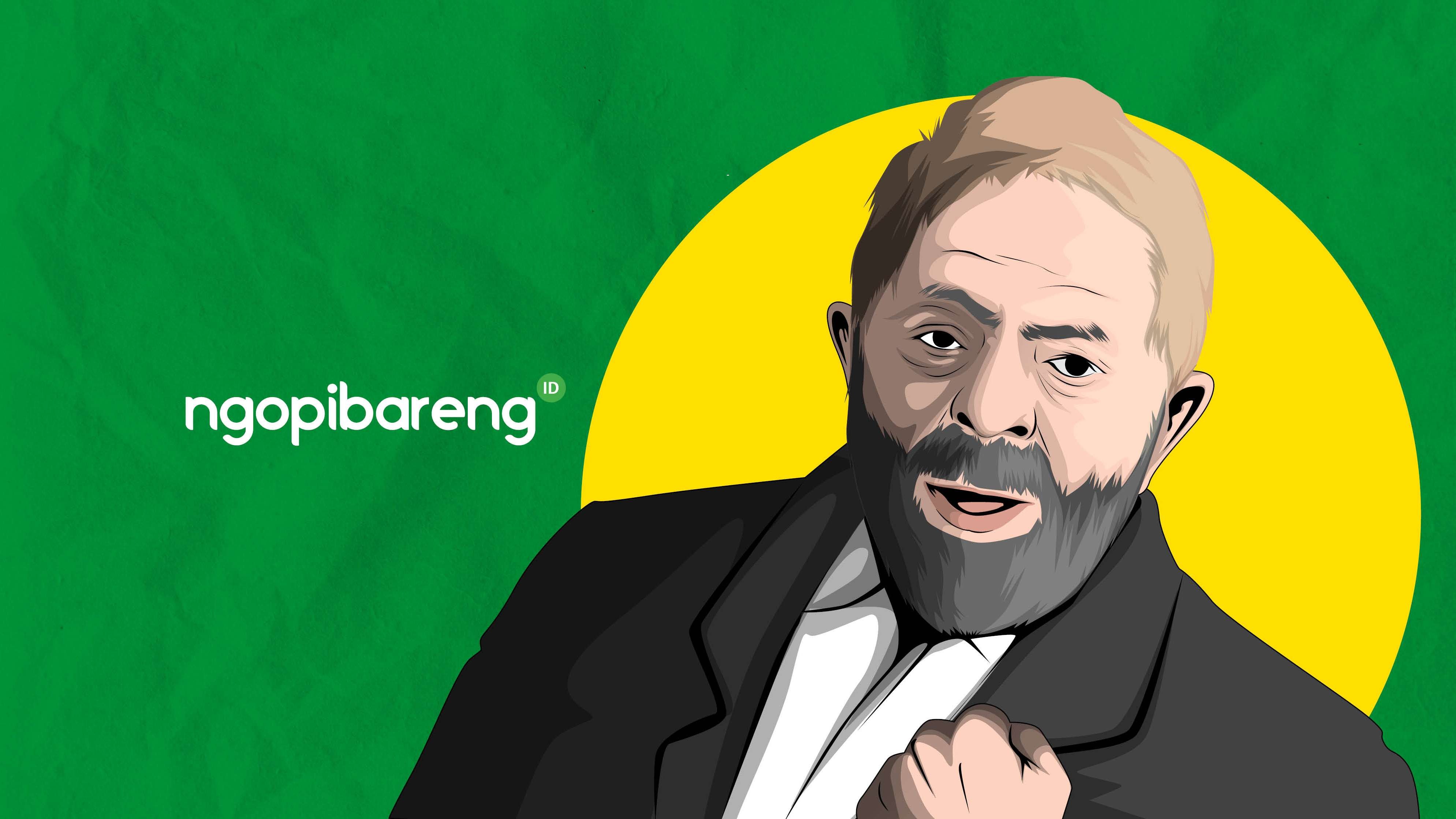 Lula da Silva telah dilantik menjadi Presiden Brasil untuk ketiga kalinya. (Ilustrasi: Fa Vidhi/Ngopibareng.id)