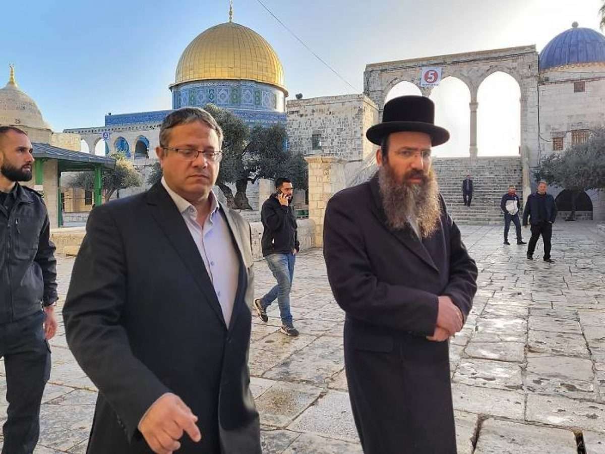 Ben-Gvir, menteri kabinet Israel yang melakukan kunjungan ke kompleks Al Aqsa memicu kemarahan banyak pihak. (Foto: the time of israel)