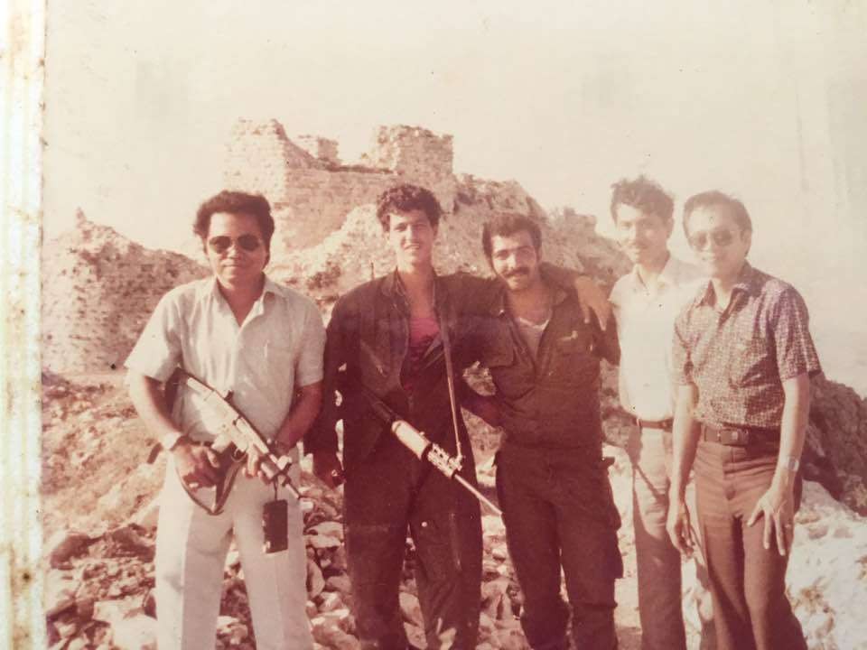 As'ad Said Ali, ketika bertugas mengunjungi Benteng Beaufort pada 1982. (Foto: asad said ali)