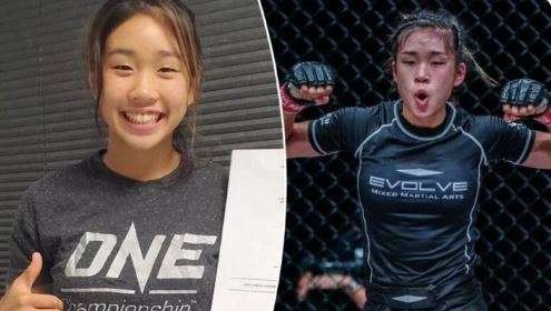 Petarung mixed martial arts (MMA), Victoria Lee meninggal dunia di usia 18 tahun. (Foto: Twitter MMA)