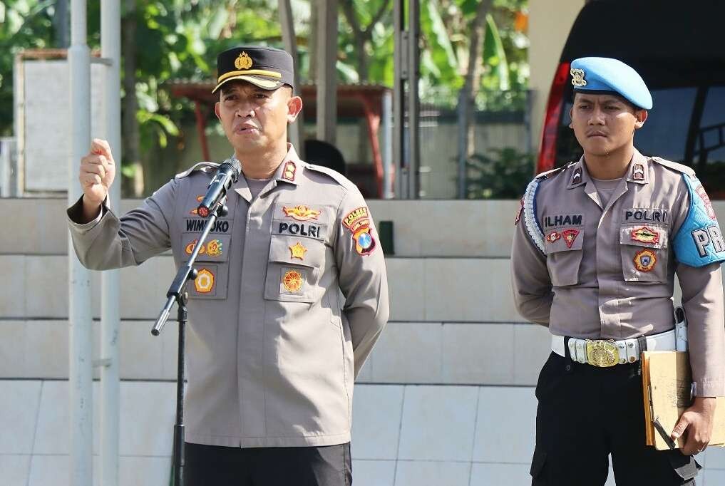 Kapolres Bondowoso AKBP Wimboko perintahkan tindak tegas aksi premanisme, agar Bondowoso bebas dari preman.(Foto:Guido/Ngopibareng.id)