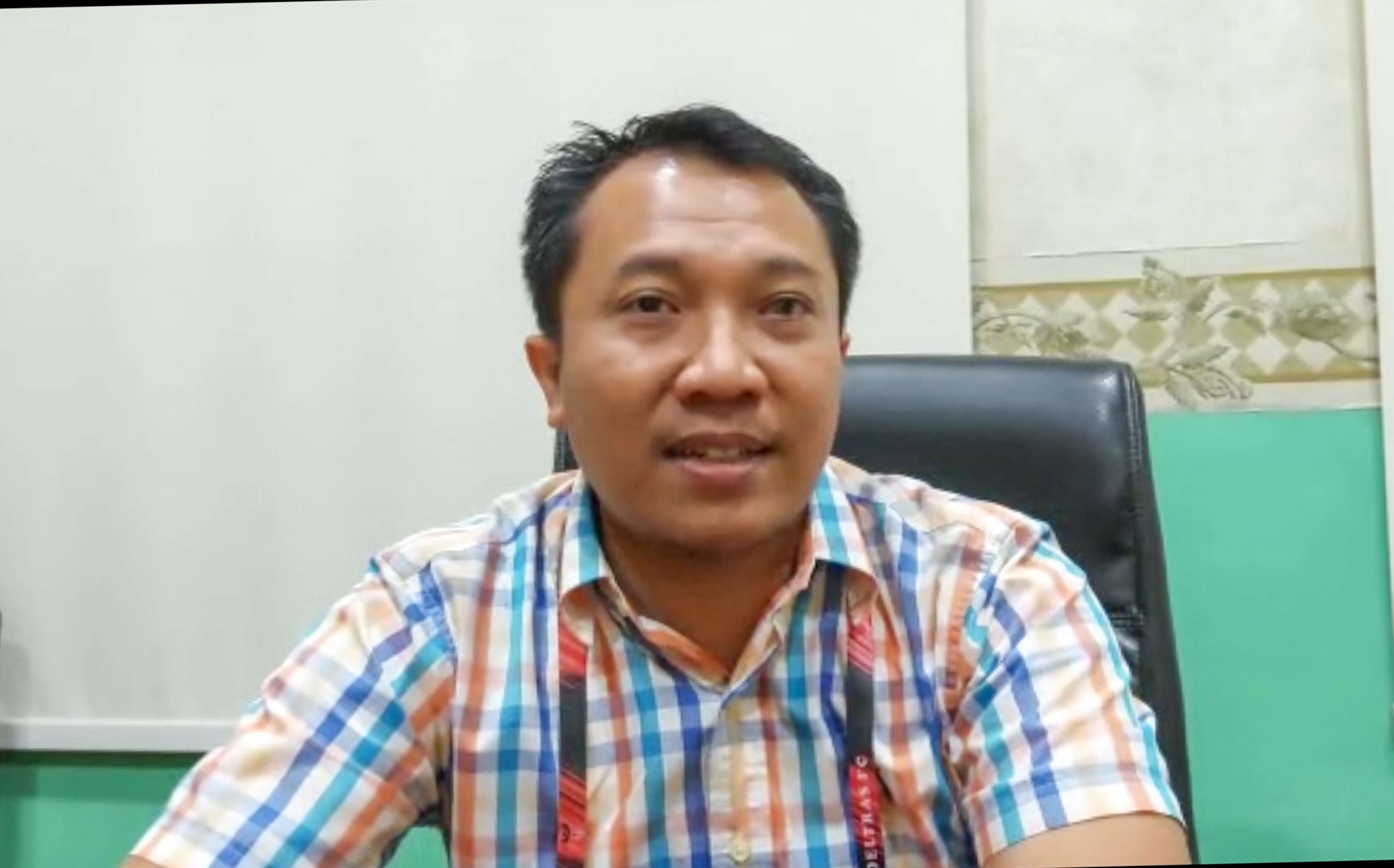 Amir Burhannudin, CEO Deltras FC Sidoarjo. (Foto : Aini Arifin/Ngopibareng.id)