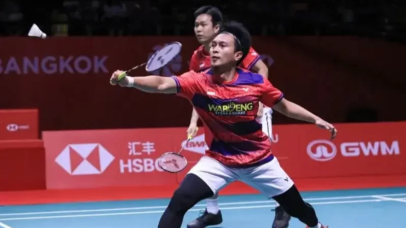 Ganda Putra Mohamad Ahsan/Hendra Setiawan. (Foto: Ant)