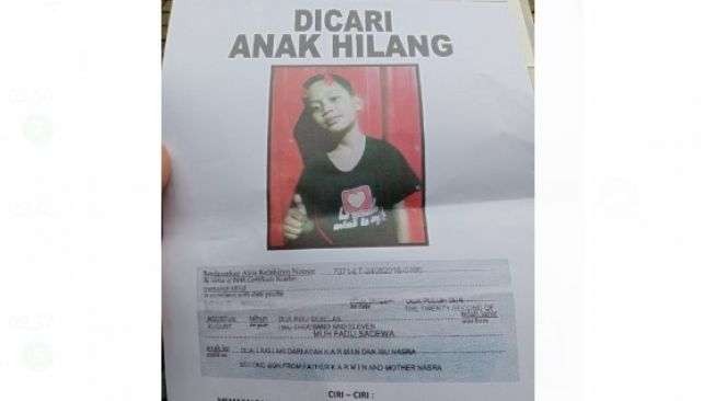 Bocah 11 tahun menjadi korban penculikan dan dibunuh karena dua orang pelaku tergiur uang hasil jual organ manusia. (Foto: Istimewa)