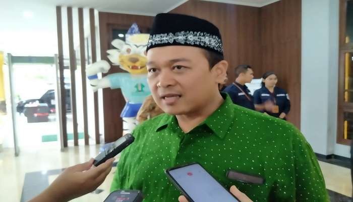 Ketua DPC PPP Jember HM Madini Faruk atau Gus Mamak, soal dukungan capres. (Foto: Rusdi/Ngopibareng.id)