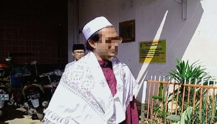 Ustaz Muhammad Fahim Mawardi, pengasuh Pondok Pesantren Syariah Al Djaliel 2 sudah ditahan dalam kasus Tindak Pidana Kekerasan Seksual (TPKS). (Foto: Rusdi/Ngopibareng.id)