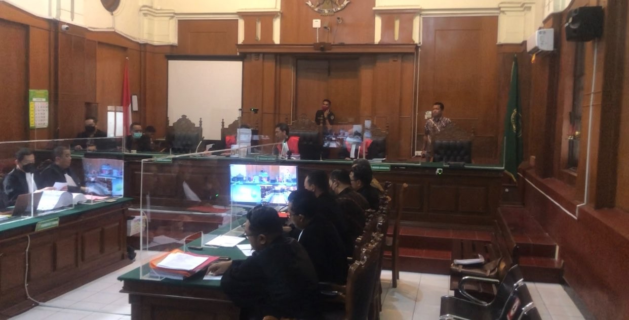 Sidang lanjutan dua terdakwa sipil Tragedi Kanjuruhan (Foto: Andhi Dwi/Ngopibareng.id)