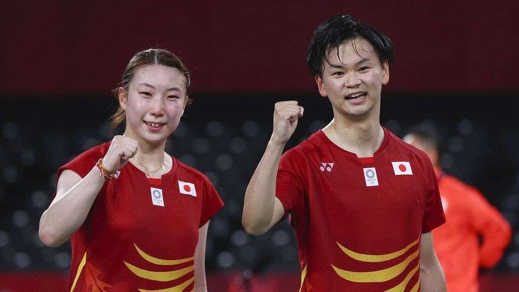 Yuta Watanabe/Arisa Higashino menjadi juara India Open 2023 di nomor ganda campuran tanpa harus keluar keringat, setelah lawannya mundur karena diare. (Foto: Ant)