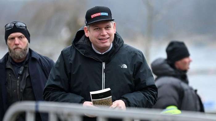 Rasmus Paludan, politikus Swedia yang membakar salinan Al-Qur'an di Swedia. (Foto: AFP)