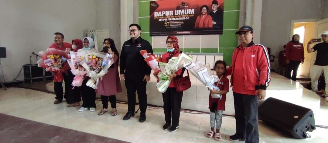 Libatkan 18 Desa, DPC - PDI Perjuangan Kabupaten Keidri Gelar Lomba Menyusui Tekan Angka Stunting (Foto: Fendi Lesmana/Ngopibareng.id)