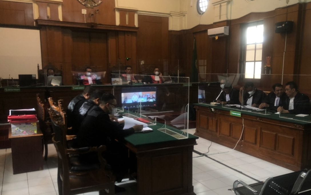 Eks Dirut PT LIB jadi saksi dalam sidang tragedi Kanjuruhan. (Foto: Andhi Dwi/Ngopibareng.id)