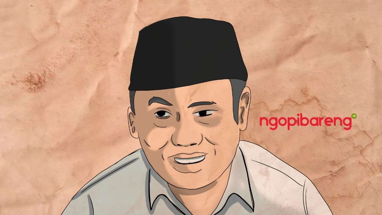 As'ad Said Ali. (Ilustrasi: fa vidi/Ngopibareng.id)