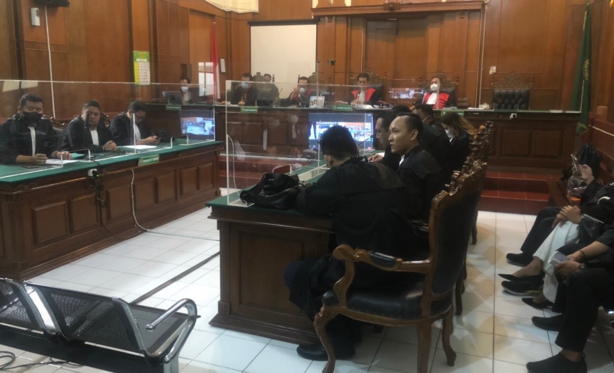 Sidang putusan sela tiga polisi terdakwa Tragedi Kanjuruhan (Foto: Andhi Dwi/Ngopibareng.id)