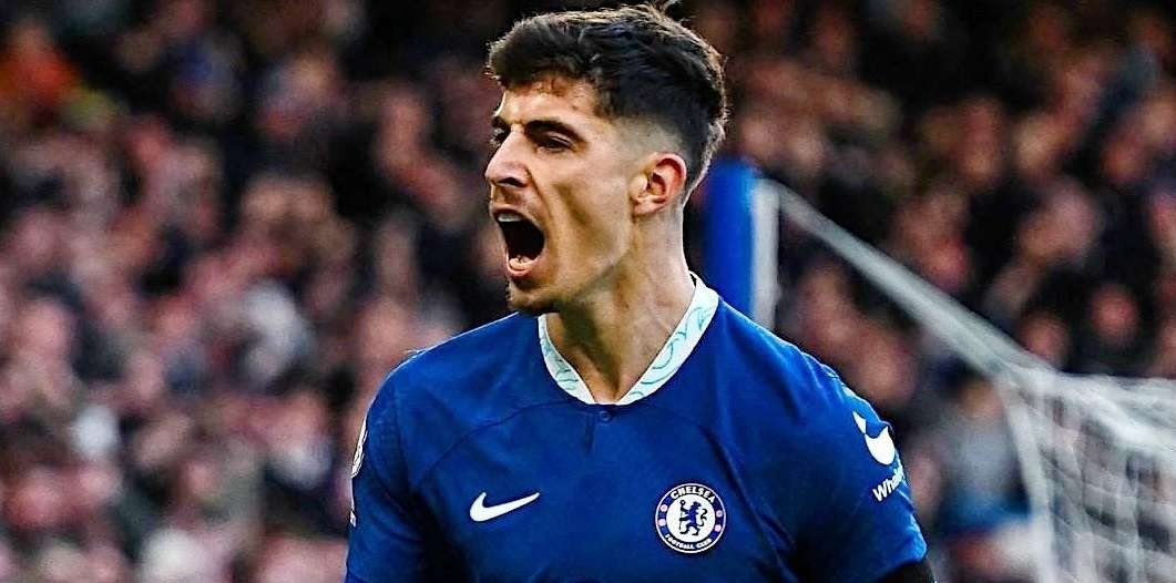 Kai Havertz dilaporkan bakal meninggalkan Chelsea jika klubnya gagal lolos ke Liga Champions musim depan. (Foto: Twitter/@kaihavertz29)