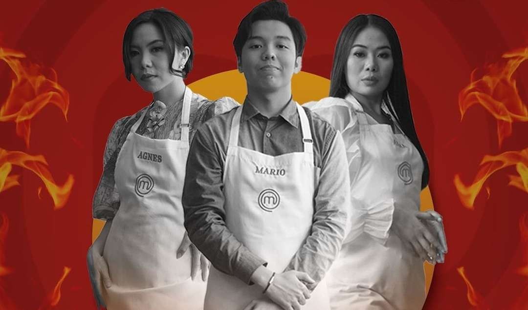 Mario, Anna (kanan), dan Agnes tereliminasi dari galeri MasterChef Indonesia, Minggu 29 Januari 2023. (Foto: Instagram @masterchefina)