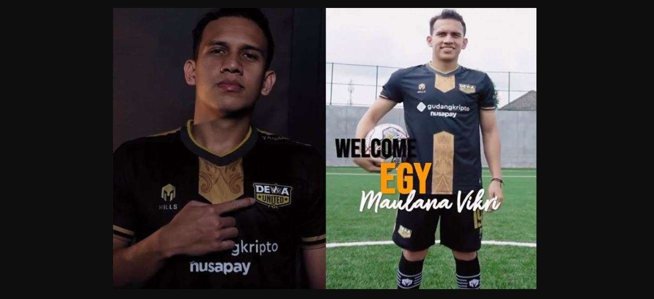 Egy Maulana Vikri rekrutan anyar Dewa United, jelang penutupan jendela transfer BRI Liga 1 2022/2023. (Foto: Instagram Dewa United)