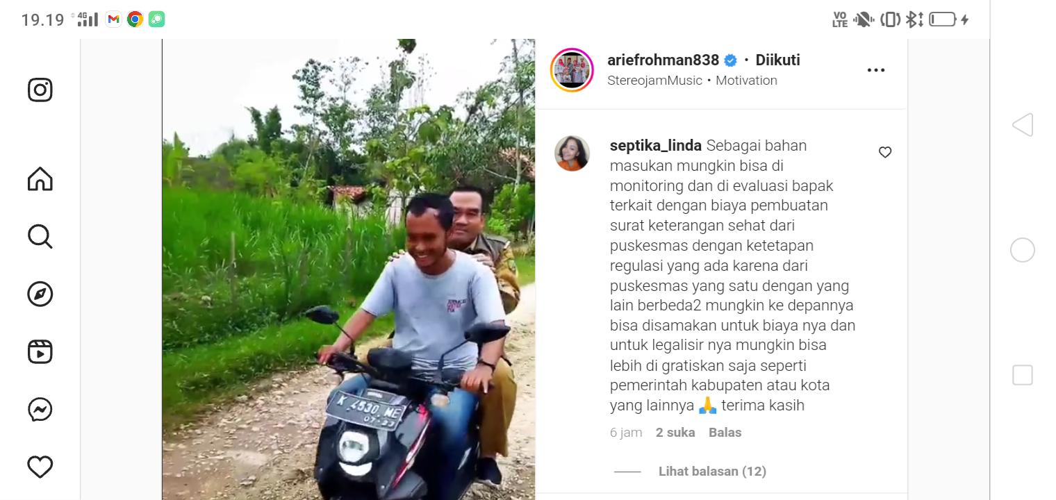 Bupati Blora Dicurhati Netizen Soal Pelayanan Puskesmas (Ahmad Sampurno/ Ngopibareng.id)