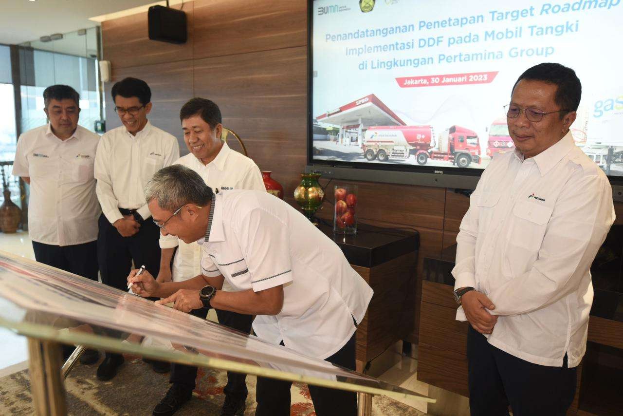 Pertamina wujudkan komitmen roadmap implementasi DDF. (Foto: dok. Pertamina)