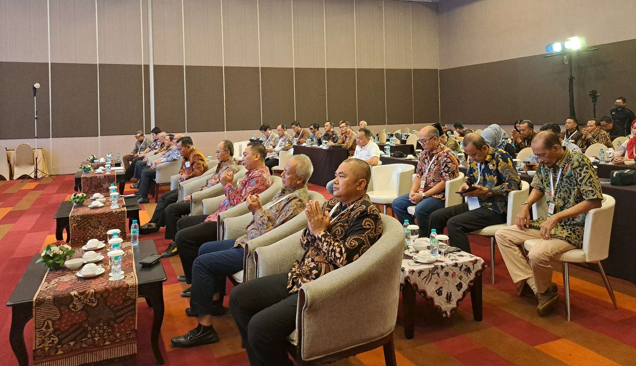 Suasana Musda IX Asperapi di Dyandra Convention Center. (Foto: Pita Sari/Ngopibareng.id)