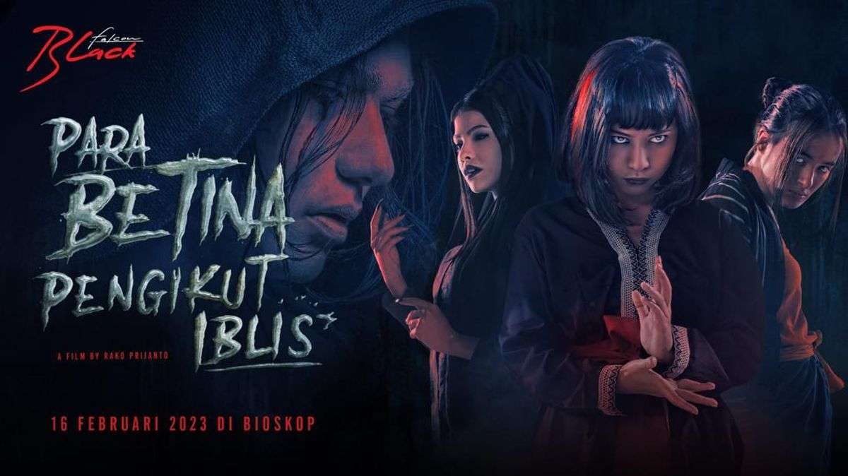 Poster film horor Para Betina Pengikut Iblis. (Foto: Instagram @falconpictures_)